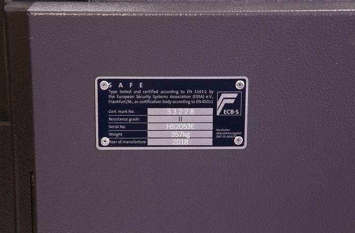 Productafbeelding Phoenix Strongroom HS2053E Kwik (110 l)