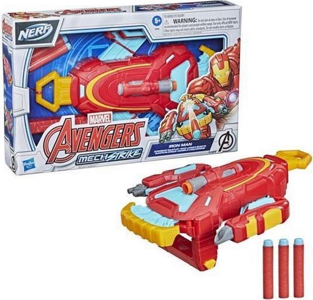 Immagine prodotto Nerf Avengers - Mech Strike Iron Man - Strikeshot Gauntlet (F0266)