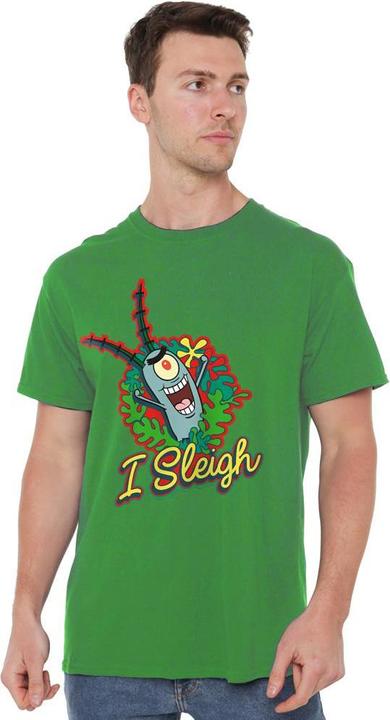 Produktbild Spongebob Squarepants I Sleigh TShirt weihnachtliches Design (4XL)