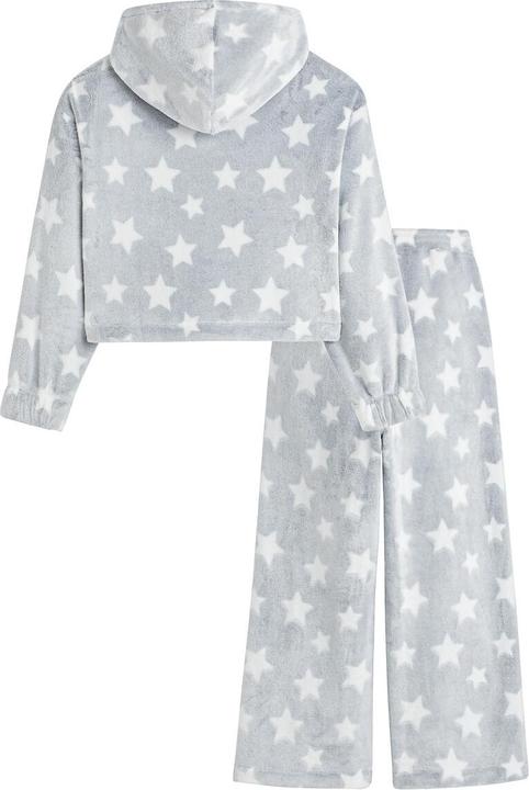 Produktbild La Redoute Collections Fleece-Pyjama mit Sternenmuster (140)