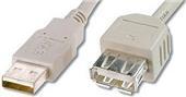 Actual product image MicroConnect USB 2.0 A-A 5m M-F (5 m, USB 2.0)