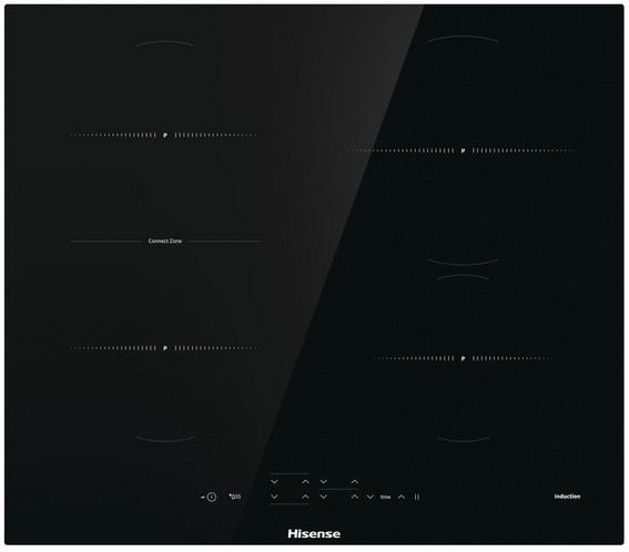 Immagine prodotto Hisense I6433CB7 piano cottura Nero Da incasso 59.5 cm Piano cottura a induzione 4 Fornello(i)