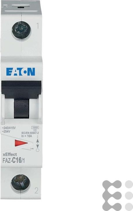 Produktbild Eaton Sicherungsautomat 1-polig Typ C 16A