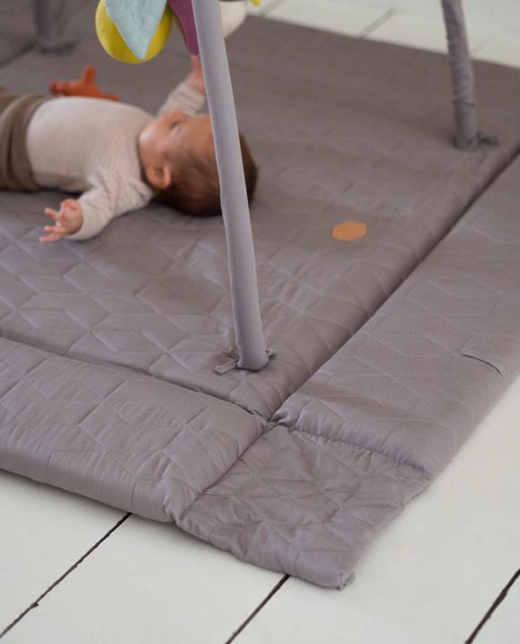 Immagine prodotto Filibabba Aktivitätsnest - Weiches Quilt Dark Grey