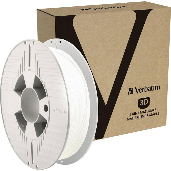 Actual product image Verbatim 55903 3D Printing Material Butendiol Vinyl Alcohol Copolymer (BVOH) (BVOH, 1.75 mm, 500 g, Transparent)