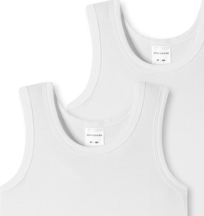 Immagine prodotto Schiesser Confezione da 4 magliette per ragazzi in cotone organico 95/5 (128)