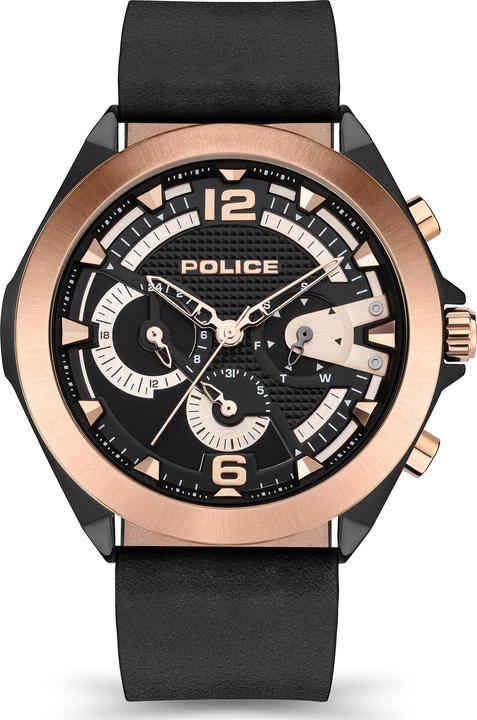Police PEWJF2108740 Zenith Herren 48mm 3ATM (Analoguhr, 52 mm)