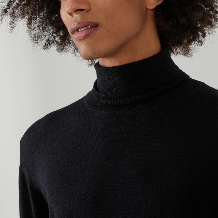 Produktbild La Redoute Collections Rollkragenpullover aus 100% Merinowolle (S)