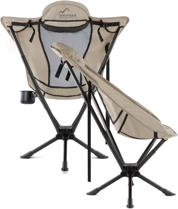 Actual product image Normani Campingstuhl mit Getränkehalter Burnaby - 9699