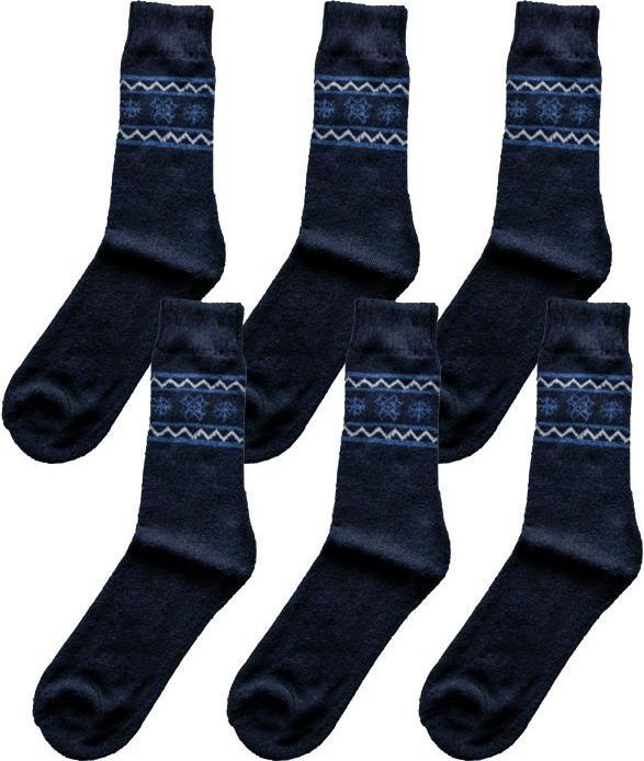 Viva Outdoor 43/46, Navy - Herrensocken (6er Pack, 43 - 46)