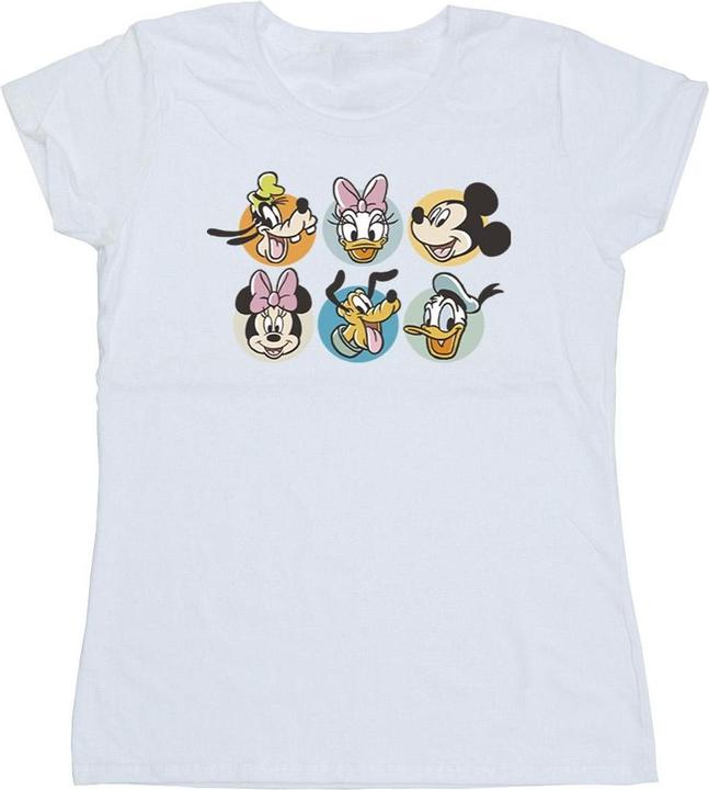 Disney Mickey Mouse And Friends Faces TShirt (XXL)