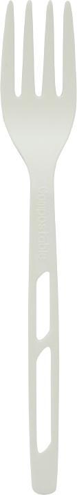 Produktbild No Name Gabel C-PLA 16.8 cm (50 x)