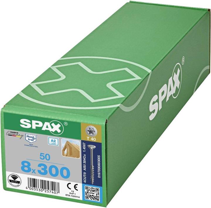 Produktbild Spax Holzbauschrauben (50 Schrauben pro Stück)