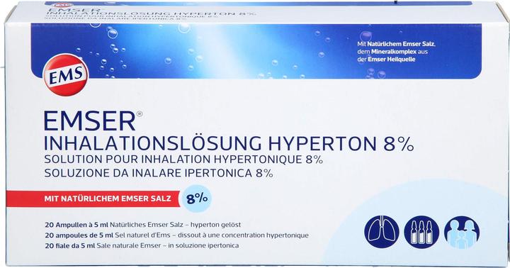 Produktbild Emser Inhalationslösung 8 % hypertonisch