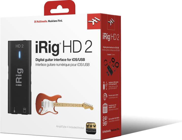 Produktbild IK Multimedia iRig HD 2 (USB, 30-pin, Lightning)