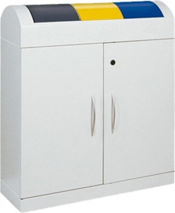 Image du produit kaiserkraft Système de collecte et de tri des matières recyclables (135 l)
