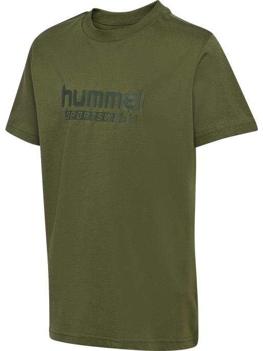 Actual product image hummel hmlJR BASE T-SHIRT S/S (10, 11, 12, 13, 14, 15, 16)