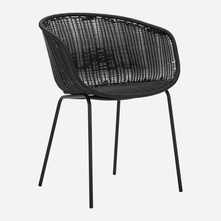 Image du produit House Doctor Fauteuil, Hapur, Noir