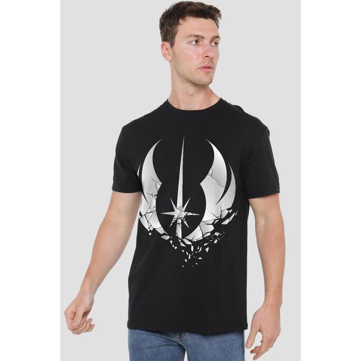 Immagine prodotto Star Wars Jedi Maglietta Obi Wan Kenobi In Frantumi Uomo (XL)