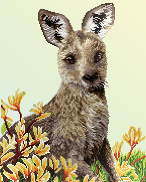 Produktbild Diamond Dotz Diamond Painting Kangaroo Paw