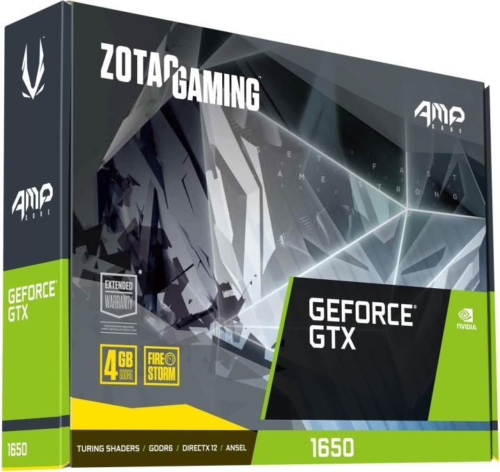 Image du produit Zotac GeForce GTX 1650 AMP Core (4 Go)