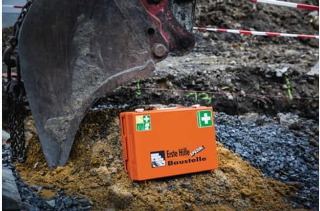 Produktbild Söhngen 0360101 Erste-Hilfe-Koffer Bau (Notfallkoffer)