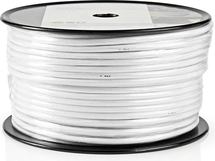 Image du produit Nedis Câble coaxial| KOKA 799| 75 Ohm| Double blindage| Eca| 100.0 m| rond| PVC| - K (75 dB, Câble d'antenne)
