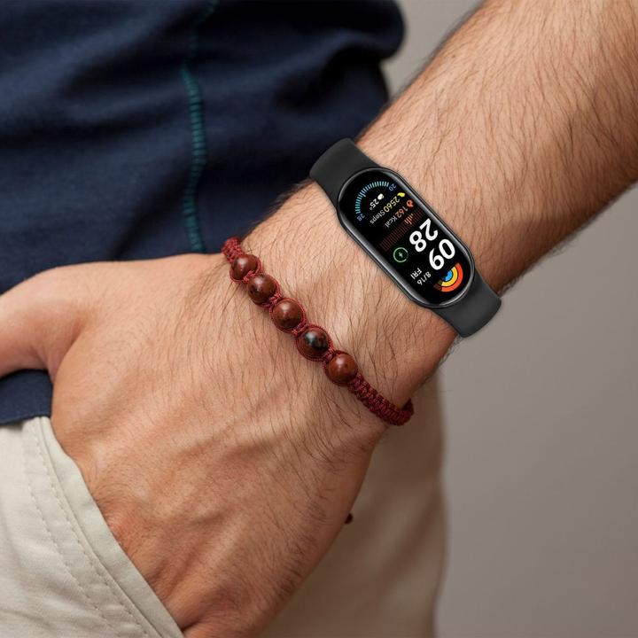 Produktbild 4Kom Tech-Protect IconBand Pure Armband für Xiaomi Smart Band 8 / 9 / 10 / NFC - schwarz (100% Silikon)