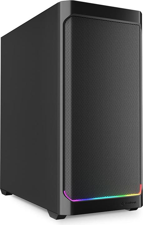 Actual product image Sharkoon AK4 Black ATX (black) (mATX, Mini-ITX, ATX)