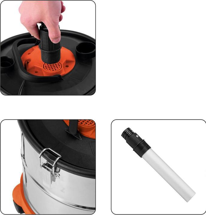 Produktbild Toya Vacuum cleaner Vacuum cleaner, ash vacuum cleaner STHOR 78870 20L, 800W (Aschesauger)