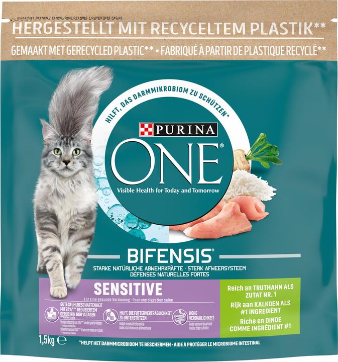 Produktbild Purina ONE Sensitive (Adult, Senior, 1 Stk., 1500 g)