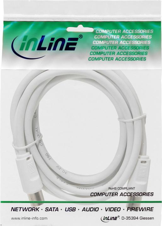 Produktbild InLine Antennenkabel (75 dB, Antennenkabel)