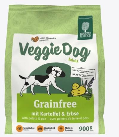 Image du produit Green Petfood Veggie Dog Grainfree Adult avec pomme de terre et pois (Adulte, 1 pcs, 927 g)