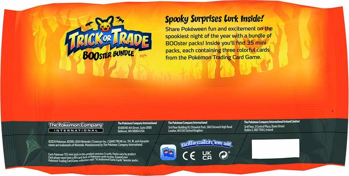 Actual product image Pokémon Trick or Trade (English, Booster Pack)