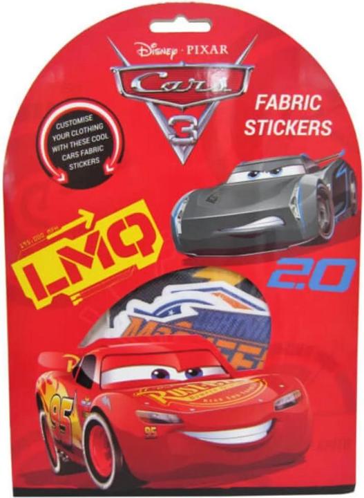 Produktbild Cars Aufkleber Stoff 12erPack