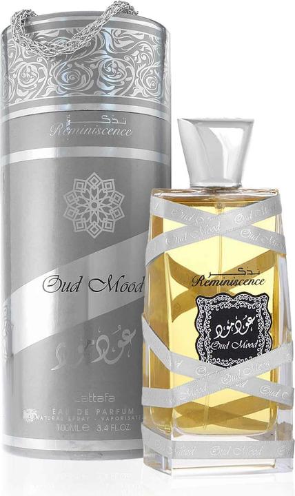 Actual product image Lattafa Perfumes Oud Mood Reminiscence by Eau De Parfum Spray (Unisex) 100 ml (Eau de parfum, 100 ml)