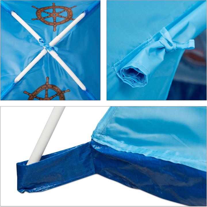 Produktbild Relaxdays Pirat in Blau