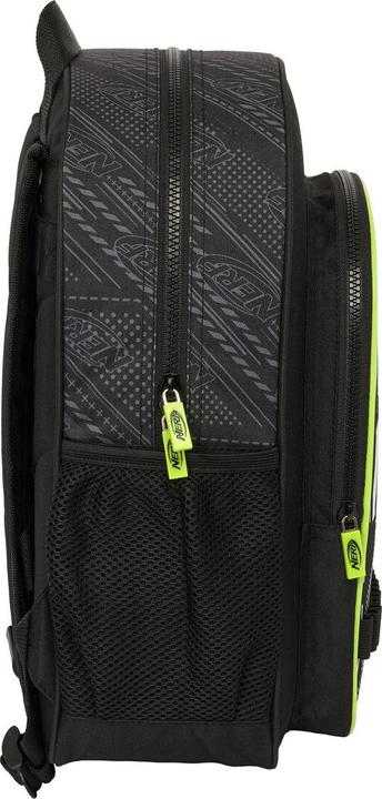 Actual product image Nerf School backpack Get ready Black 32 X 38 X 12 cm