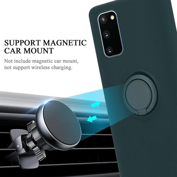 Immagine prodotto Cadorabo Custodia in silicone TPU Liquid Ring Cover (Samsung Galaxy S20 FE)