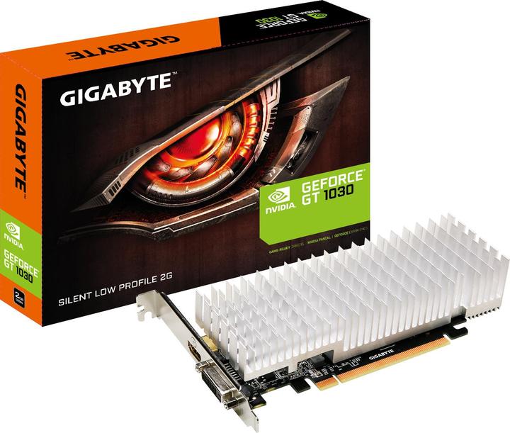 Produktbild Gigabyte GeForce GT 1030 Silent Low Profile 2GB GDDR5 Video Card (GV-N1030SL-2GL) (2 GB)