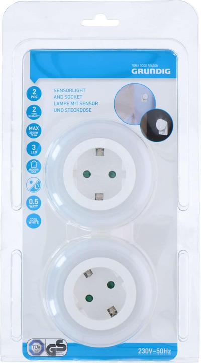 Actual product image Grundig Night light and socket PL 2pc
