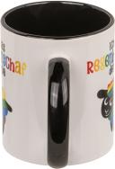 Actual product image Ootb Mug, rainbow sheep, stoneware (325 ml)