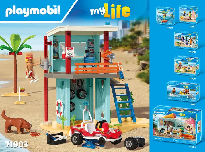 Image du produit Playmobil Tour de sauvetage avec Beach buggy (71903, Playmobil Ma vie)