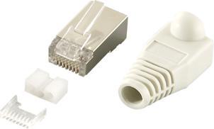 Produktbild equip RJ45 Stecker: 100er Pack geschirmt (S/FTP, CAT6, 0.01 m)