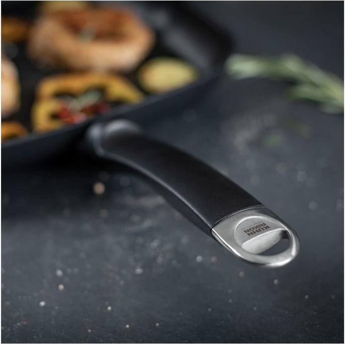 Actual product image Kuhn Rikon Titanio Star Grill (20 cm, Grill pan, Aluminium)