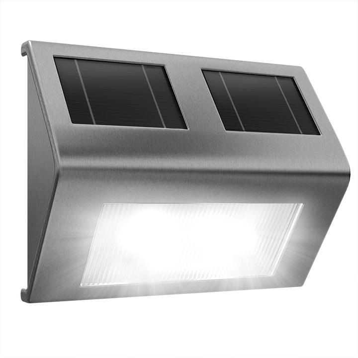 Deuba LED Solar Wandleuchte (IP65)