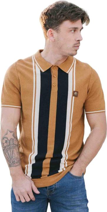Immagine prodotto Lambretta Greco Maglietta Polo A Strisce Maniche Corte Uomo (4XL)