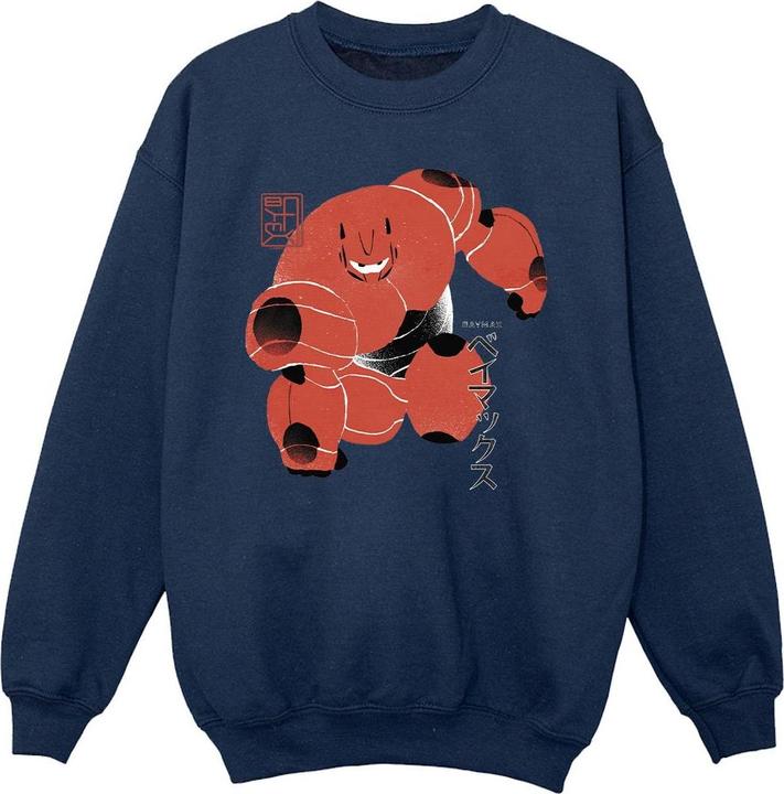 Disney Big Hero 6 Baymax Suite Pose Sweatshirt Mädchen