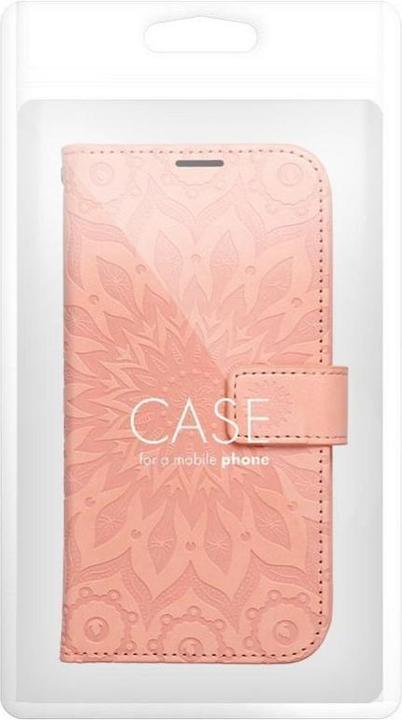 Actual product image OEM Back panel cover MEZZO Book case for IPHONE 16 mandala peach fuzz (Apple iPhone 16)