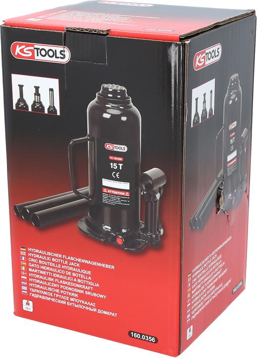 Image du produit KS Tools Cric hydraulique pour bouteilles. 15 t